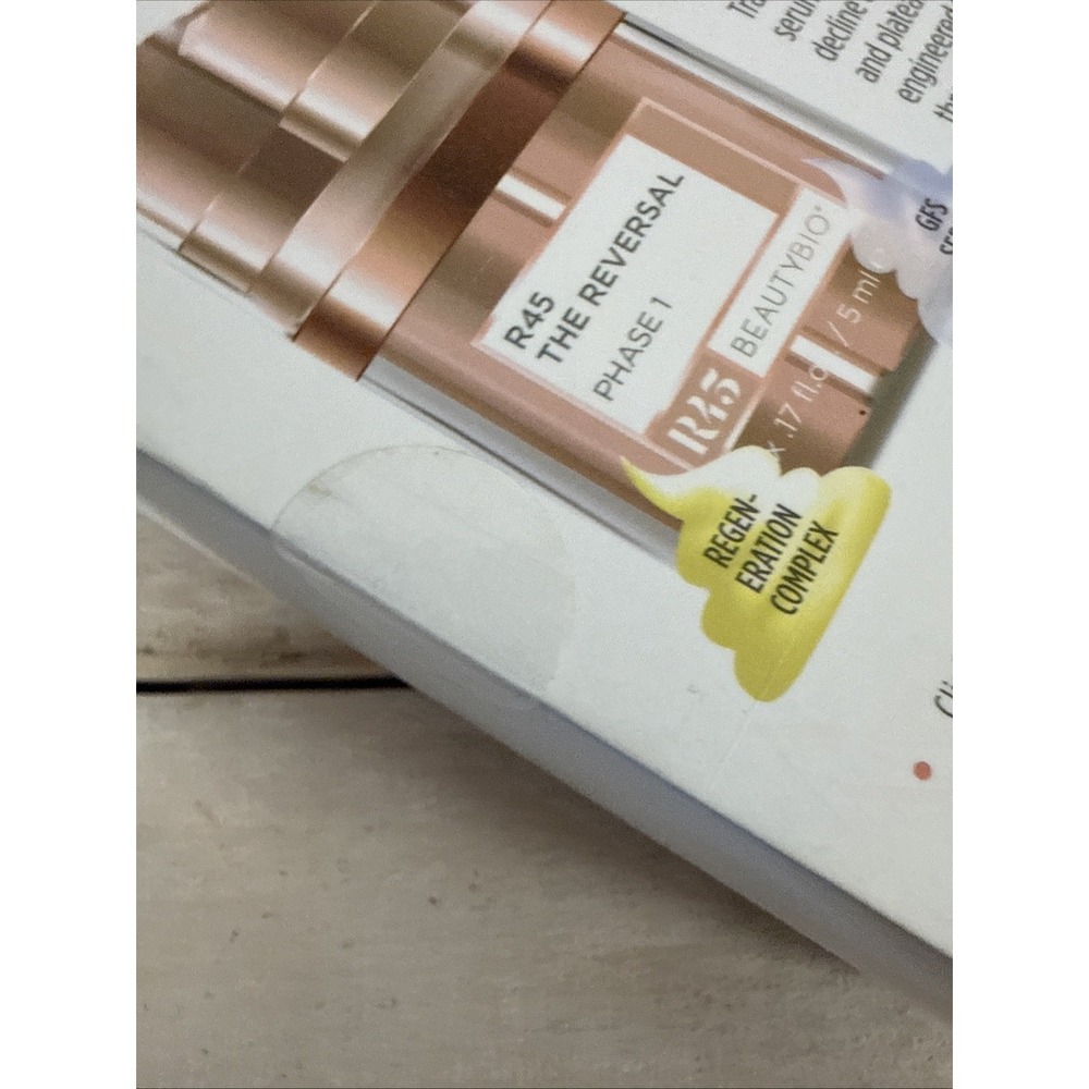 BEAUTY BIO R45 The Reversal 3-Phase Skin Transformation Treatment Set .34oz New - Picture 6 of 7